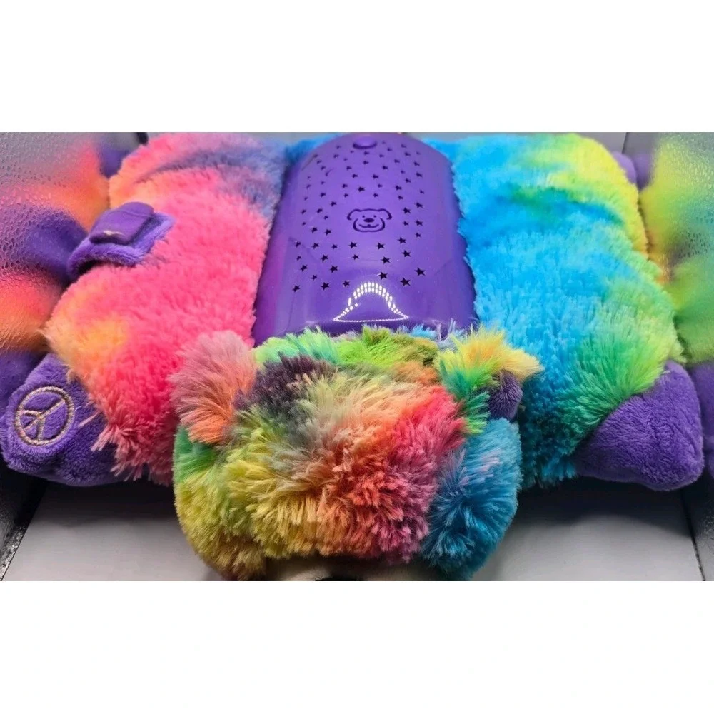 Pillow Pets Dream Lites‎ Rainbow Bear Night Light Plush Toy